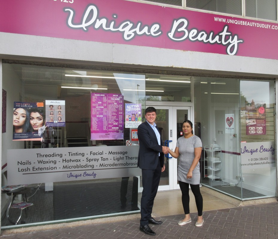 New Image for BEAUTY THERAPIST CHOOSES DUDLEY’S CHURCHILL CENTRE FOR FIRST SALON